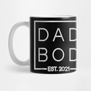 Dad Bod Est 2021 Father'S Day Gym Workout Cheat Day Mug